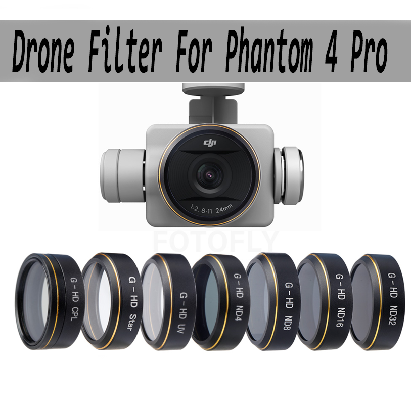 Drone Camera Filter - Jeu de filtres UV pour Drone