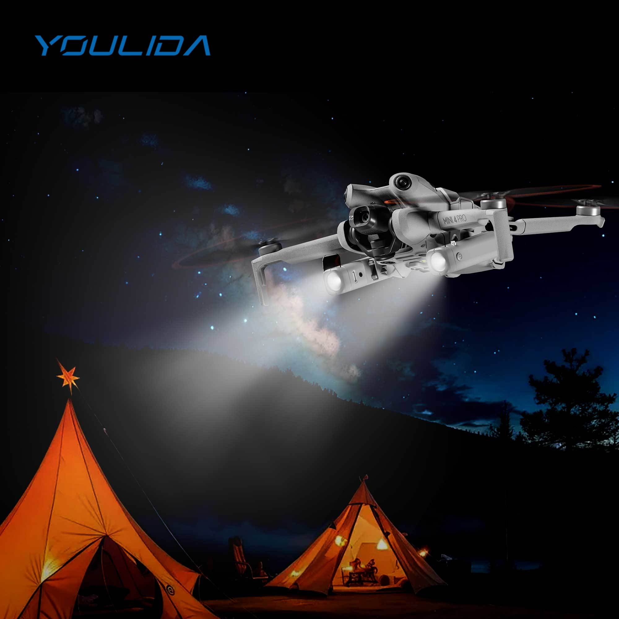 Dji Drone Mini 4 Pro - Lumière de Navigation nocturne LED pour