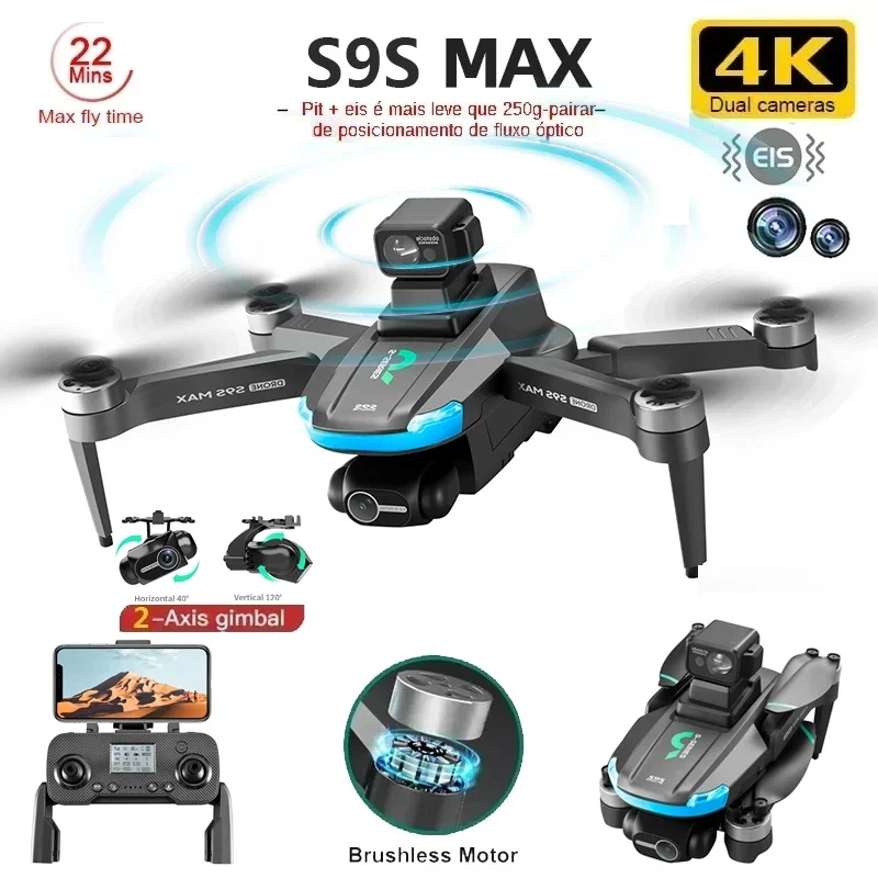 Drone Camera 4K - Nouveau S9S MAX MINI Drone 4K