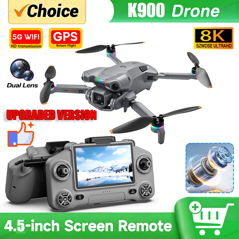 Drone Camera Night Vision - Nouveau drone GPS K900 MAX avec