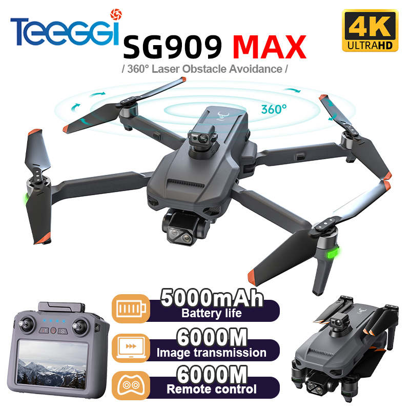 Drone Camera 4K - Drone GPS Teeggi SG909 MAX avec