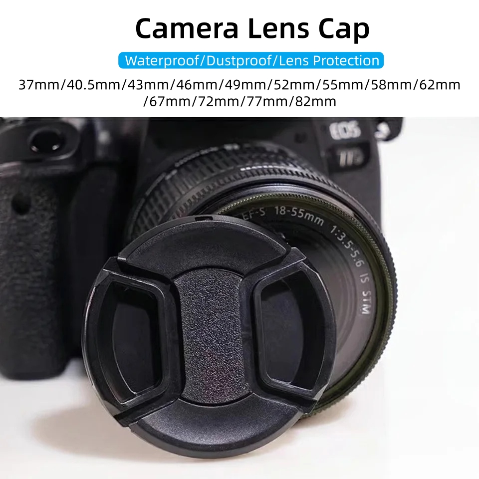 Canon Camera Eos R50 - Capuchon d'objectif d'appareil photo 37mm 40.5mm