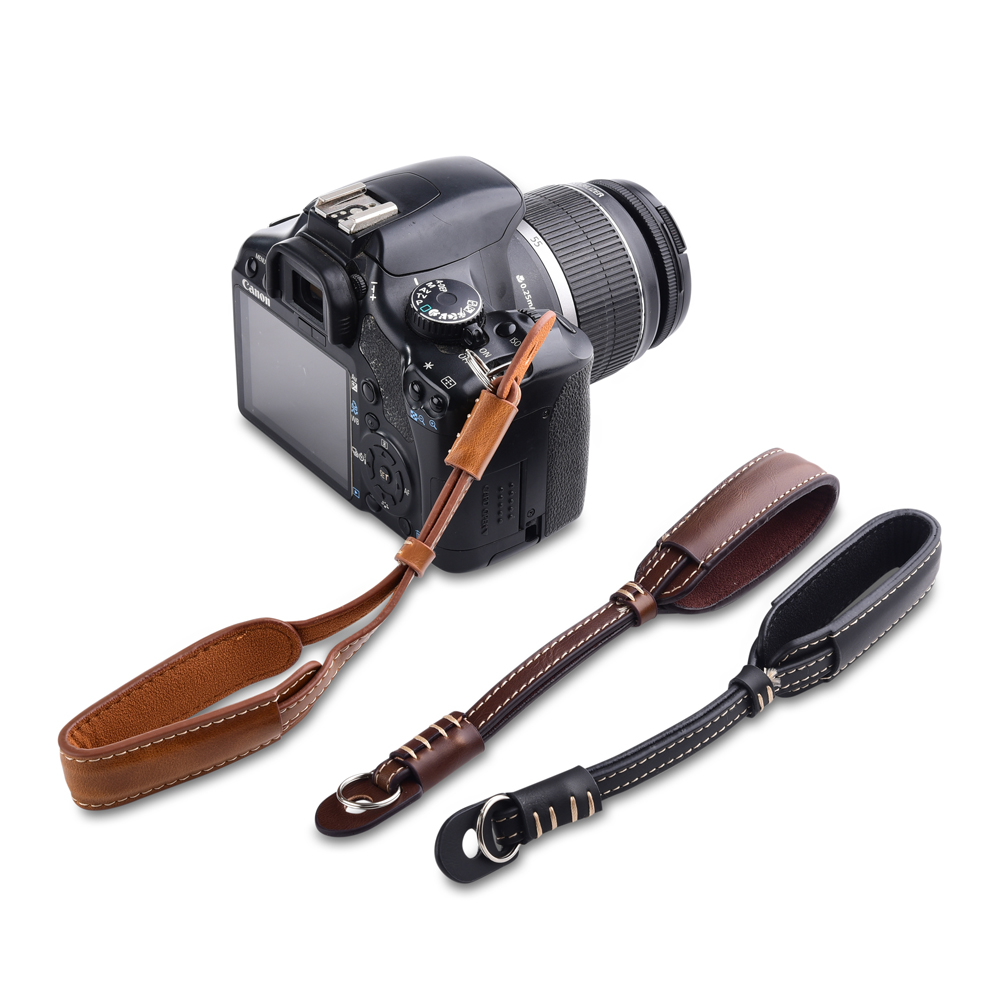 Canon Camera Eos M50 Mark Ii - Poignée en cuir pour appareil photo,