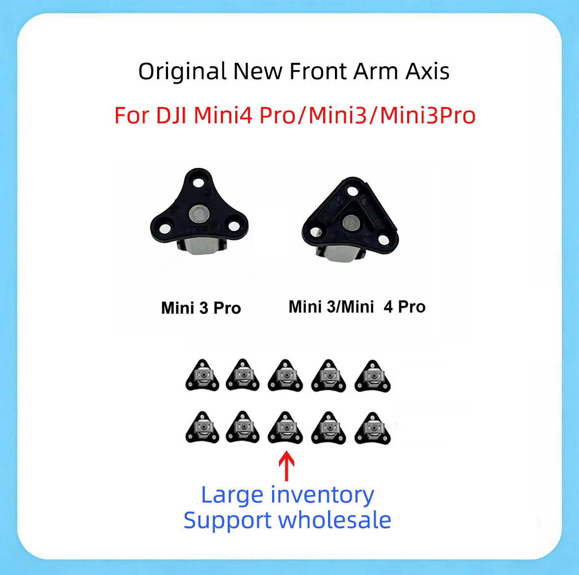 Dji Drone Mini 4 Pro - Nouvel axe avant d'origine pour DJI