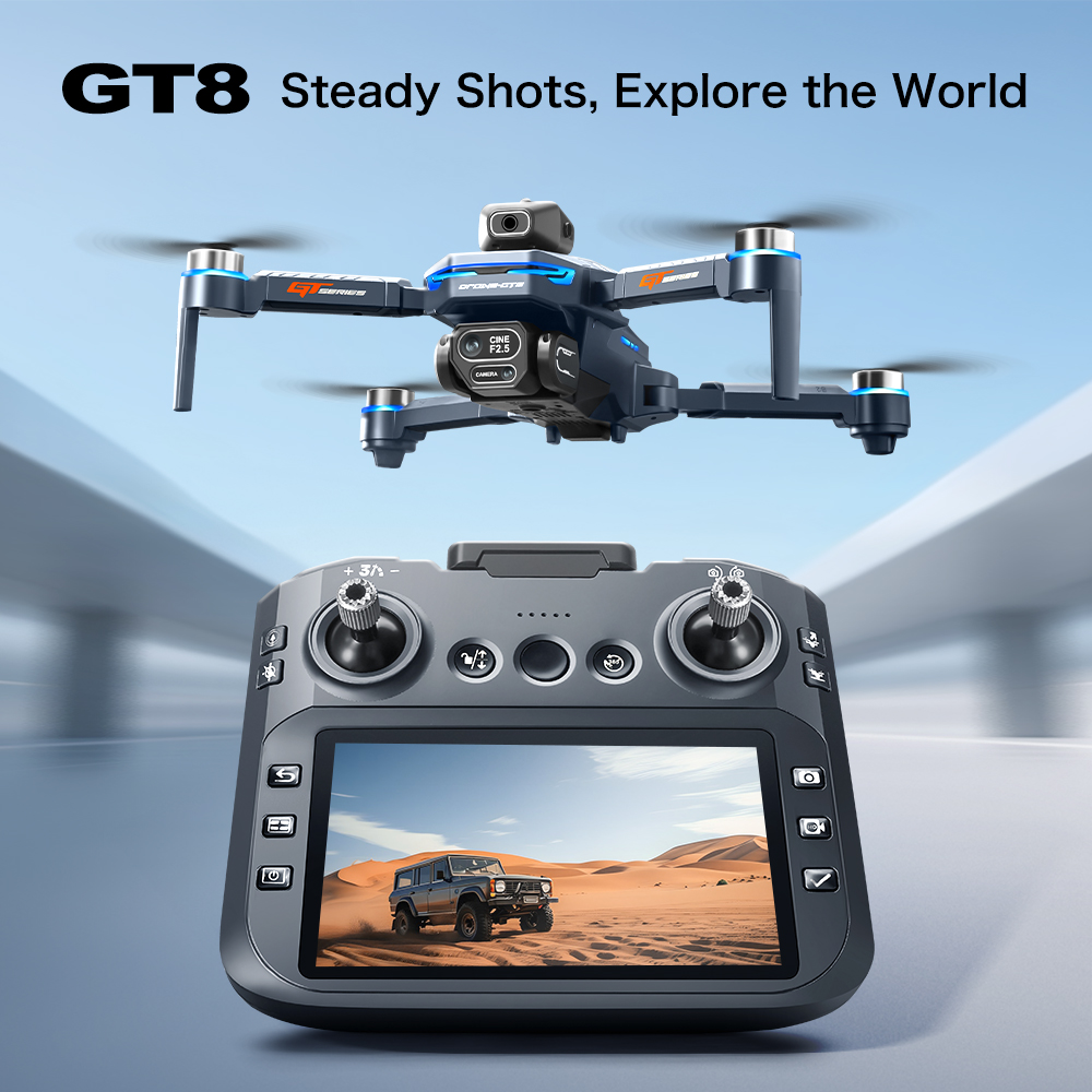 Drone Camera 4K - Drone aérien pour éviter les obstacles
