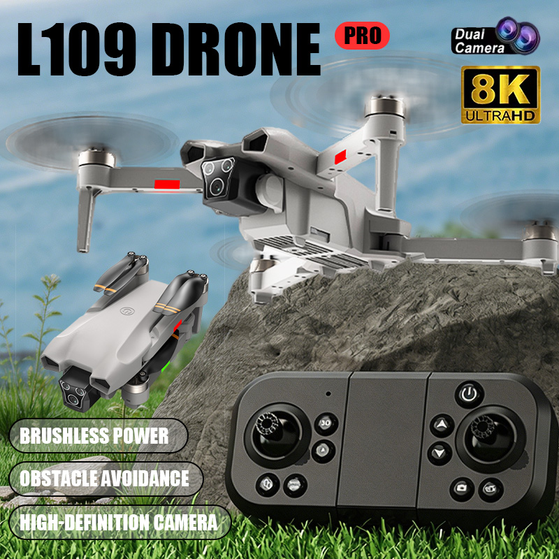 Drone Camera With Gimbal - NOUVEAU Drone L017 Pro Brushless 3D