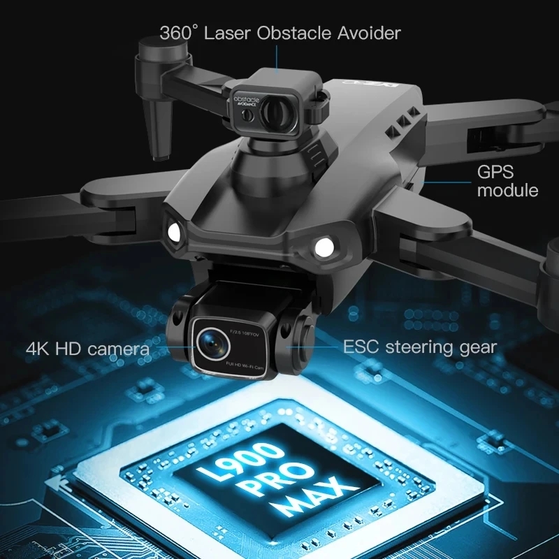 Drone GPS L900 Pro MAX 4K prof - Drone Camera Night Vision avis et prix
