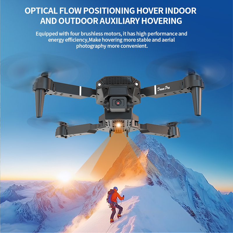 Drone pliable E88 Pro avec dou - Drone Camera Mount avis et prix