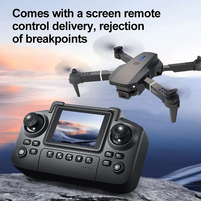 Drone pliable E88 Pro avec dou - Drone Camera Mount avis et prix