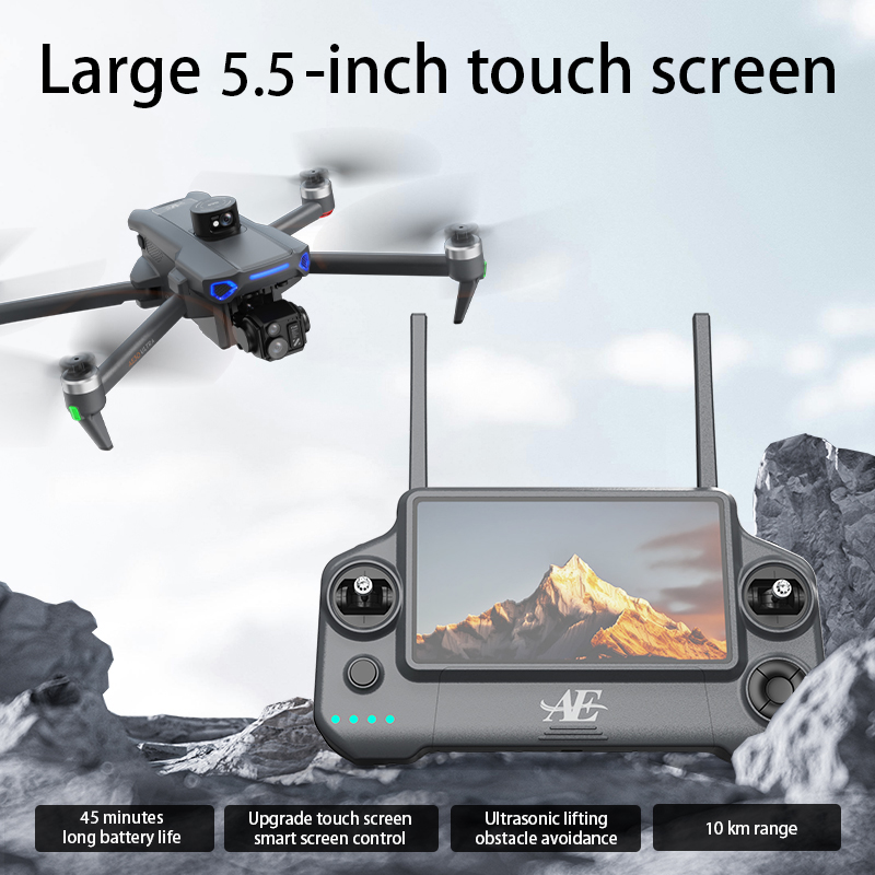 Drone RC GPS AE30 2026 avec ca - Drone Camera With Gimbal avis et prix