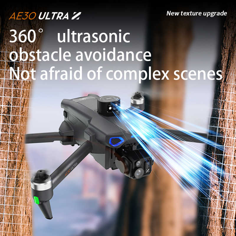 Drone RC GPS AE30 2026 avec ca - Drone Camera With Gimbal avis et prix