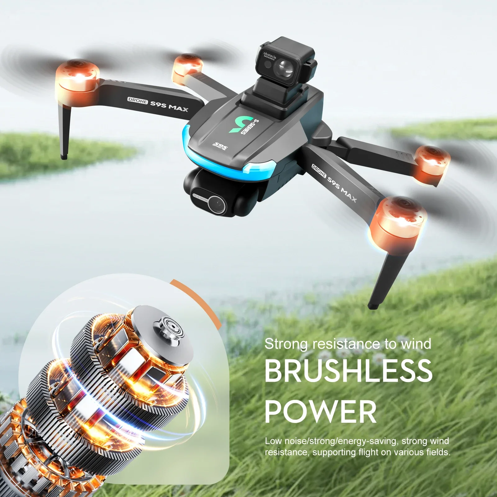 Nouveau S9S MAX MINI Drone 4K  - Drone Camera 4K avis et prix