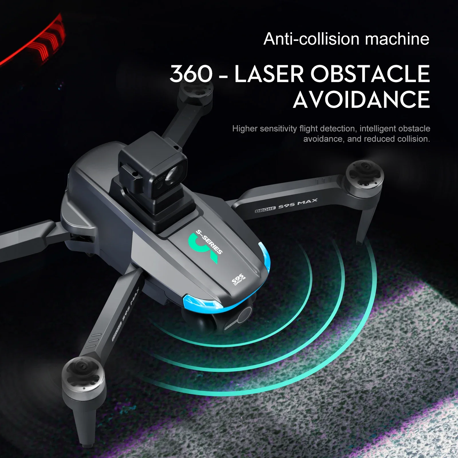 Nouveau S9S MAX MINI Drone 4K  - Drone Camera 4K avis et prix