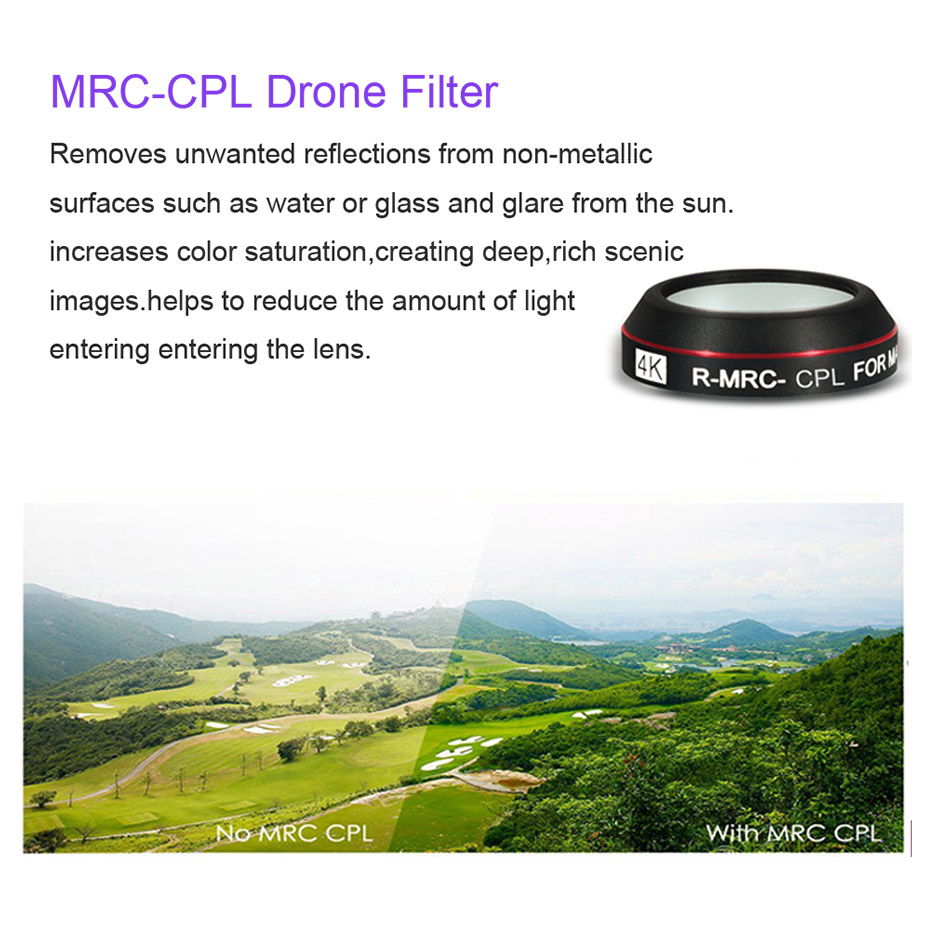 Filtre de Drone pour DJI Mavic - Drone Camera Filter avis et prix