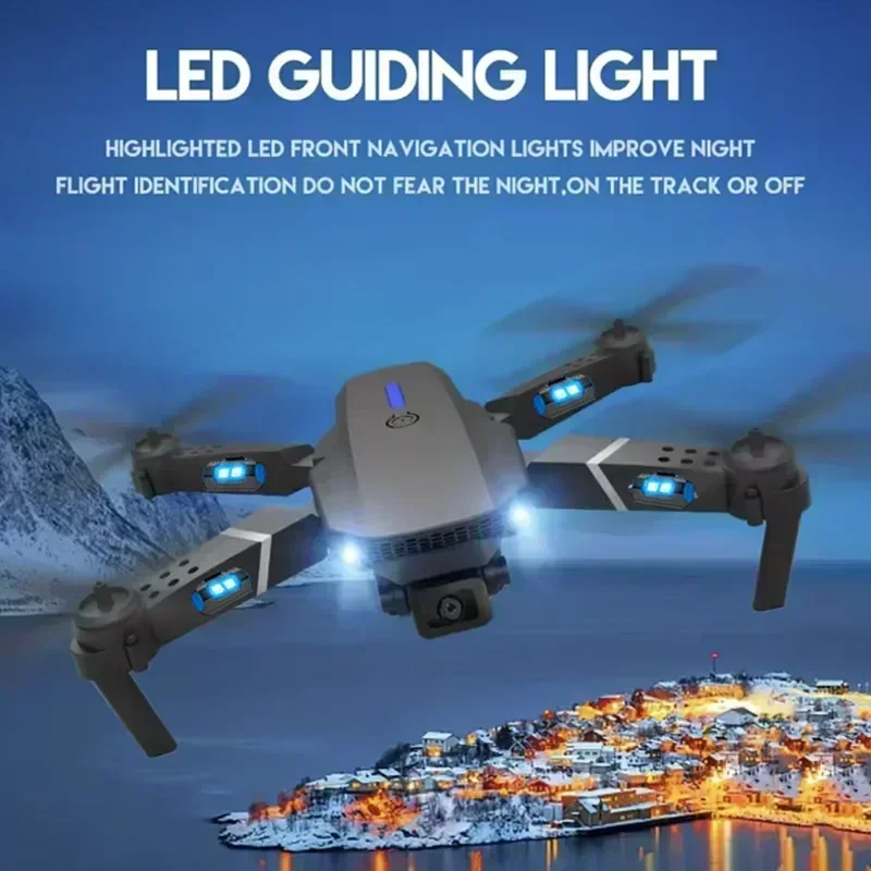 Drone E88 Pro WIFI FPV Grand A - Drone Camera 4K avis et prix