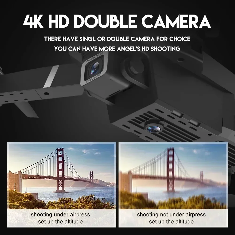 Drone E88 Pro WIFI FPV Grand A - Drone Camera 4K avis et prix