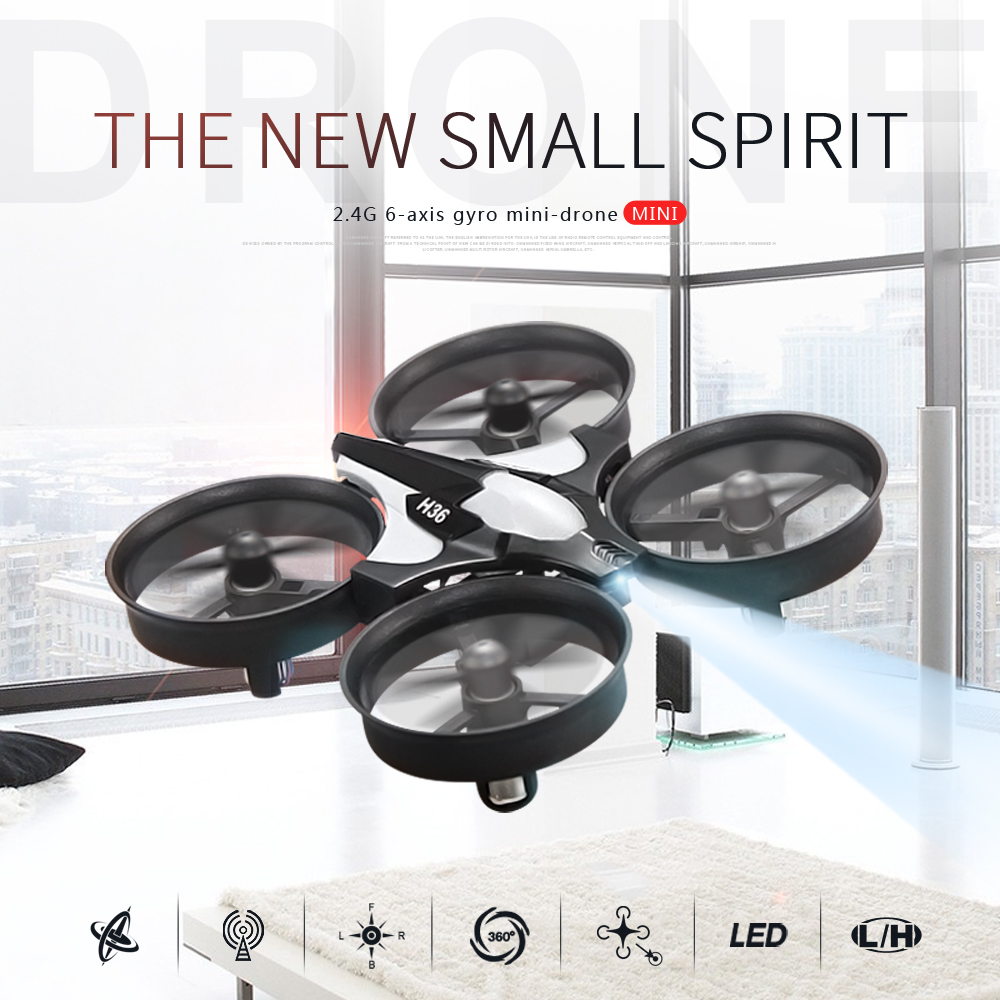 Nouveau drone mini JJRC H36 20 - Drone Camera Mount avis et prix