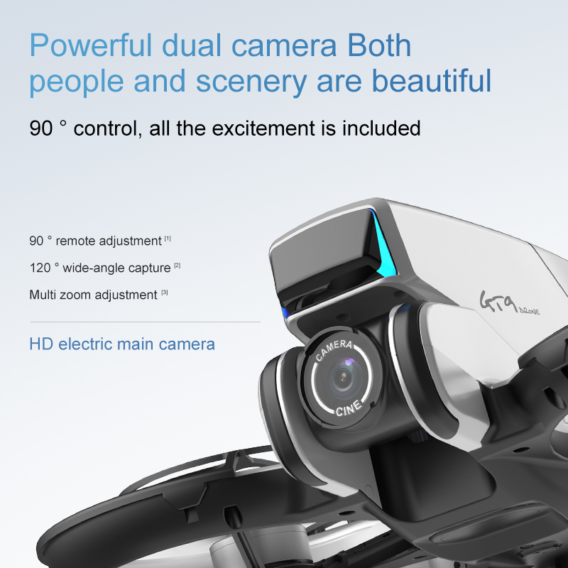 Nouveau drone FPV GT9 avec écr - Drone Camera Mount avis et prix