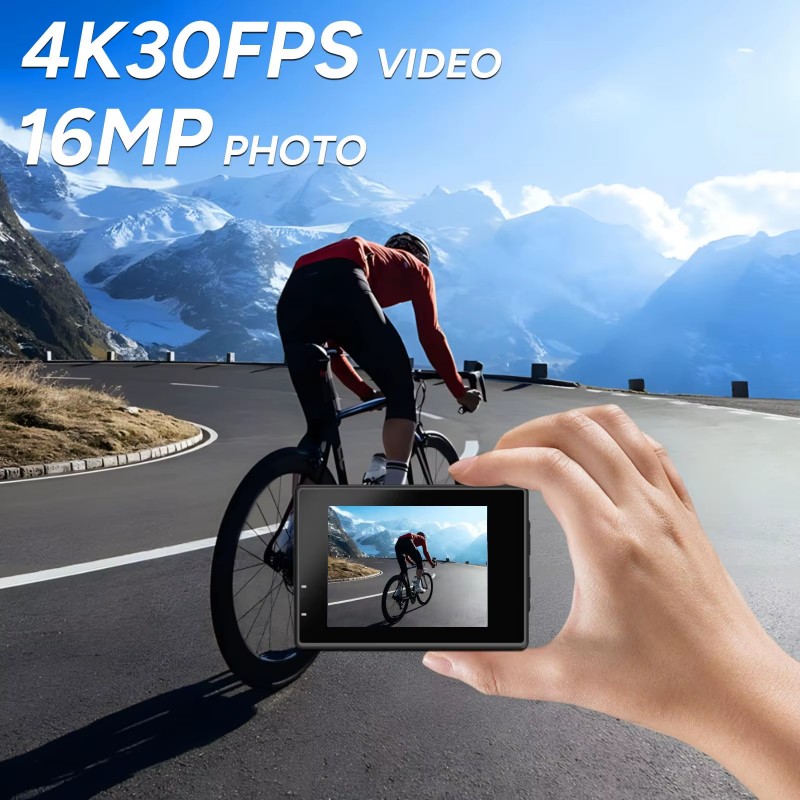 Caméra de casque double écran  - Drone Camera Action avis et prix