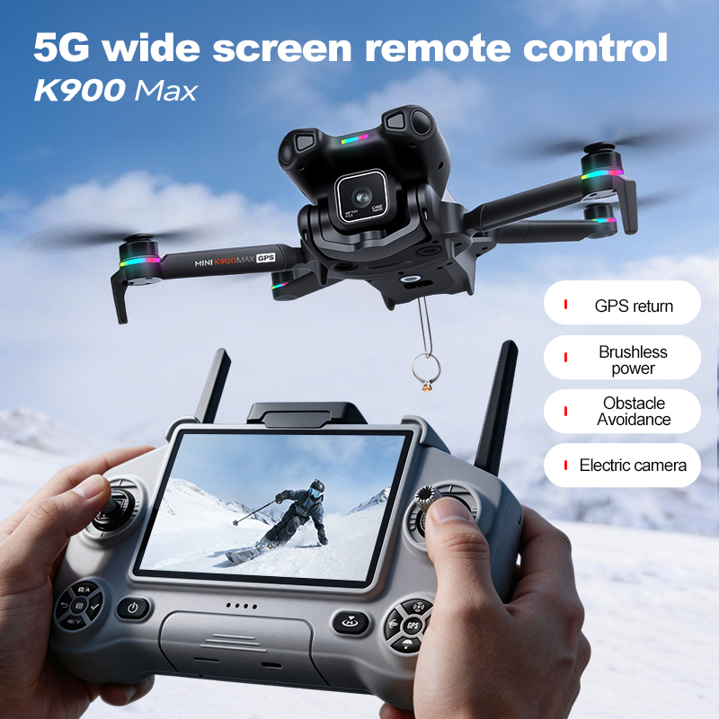 Nouveau drone GPS K900 MAX ave - Drone Camera Night Vision avis et prix