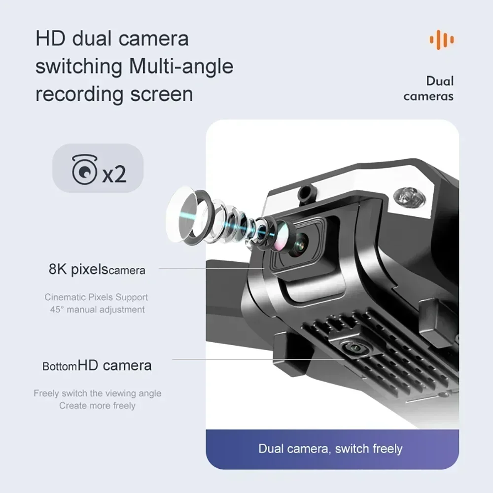 Drone FPV G6 Pro 8K, portée de - Drone Camera Mount avis et prix