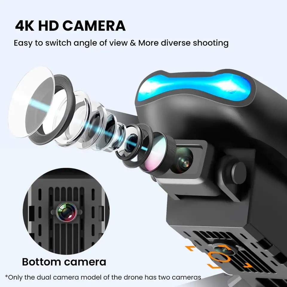 Nouveau Mini drone E99 4K WIFI - Drone Camera Mount avis et prix