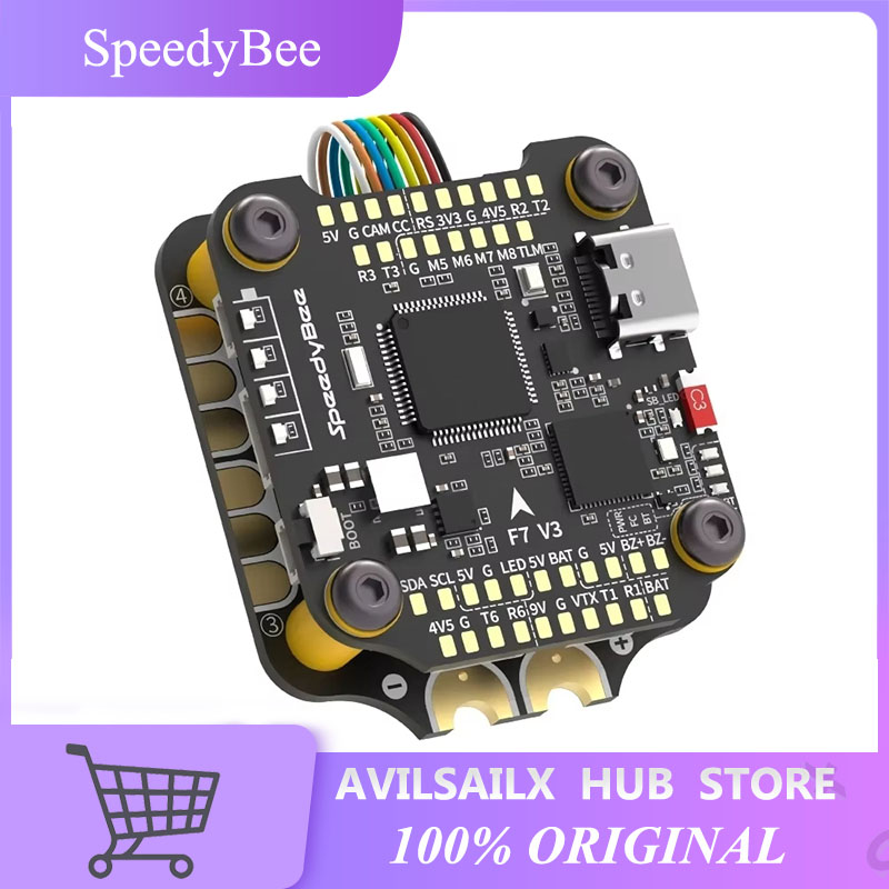 SpeedyBee F7 V3 BL32 50A 30x30 - Betaflight Fc F7 avis et prix
