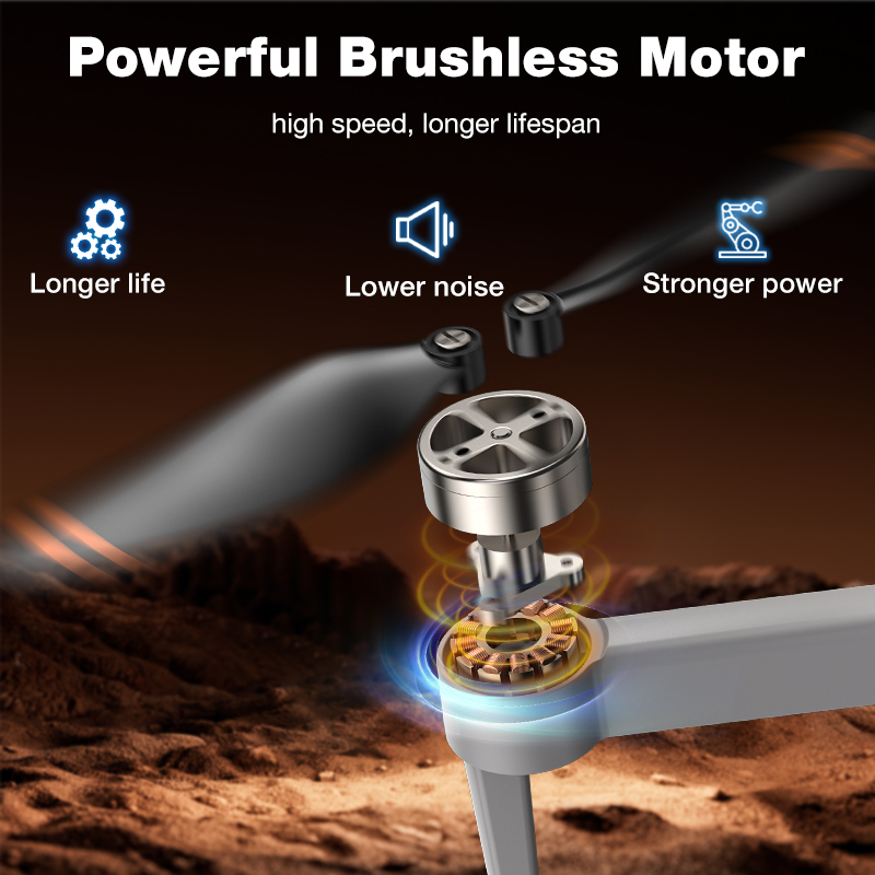NOUVEAU Drone L017 Pro Brushle - Drone Camera With Gimbal avis et prix