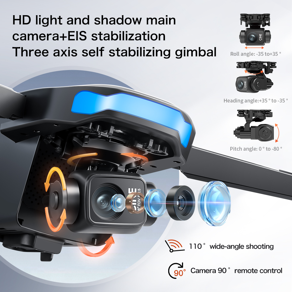Nouveau drone S-X1 MAX GPS 8K  - Drone Camera Hd avis et prix