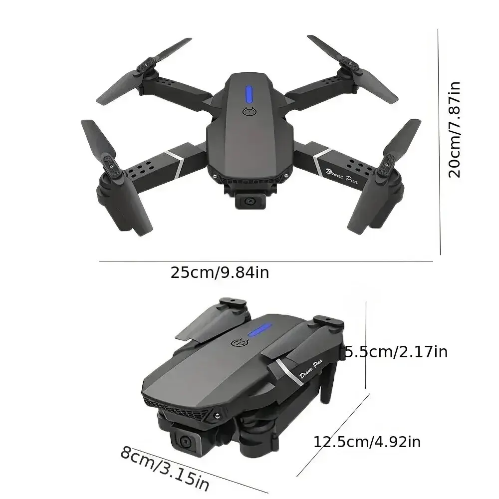 Drone E88Pro RC avec caméra HD - Eachine Drone E58 avis et prix