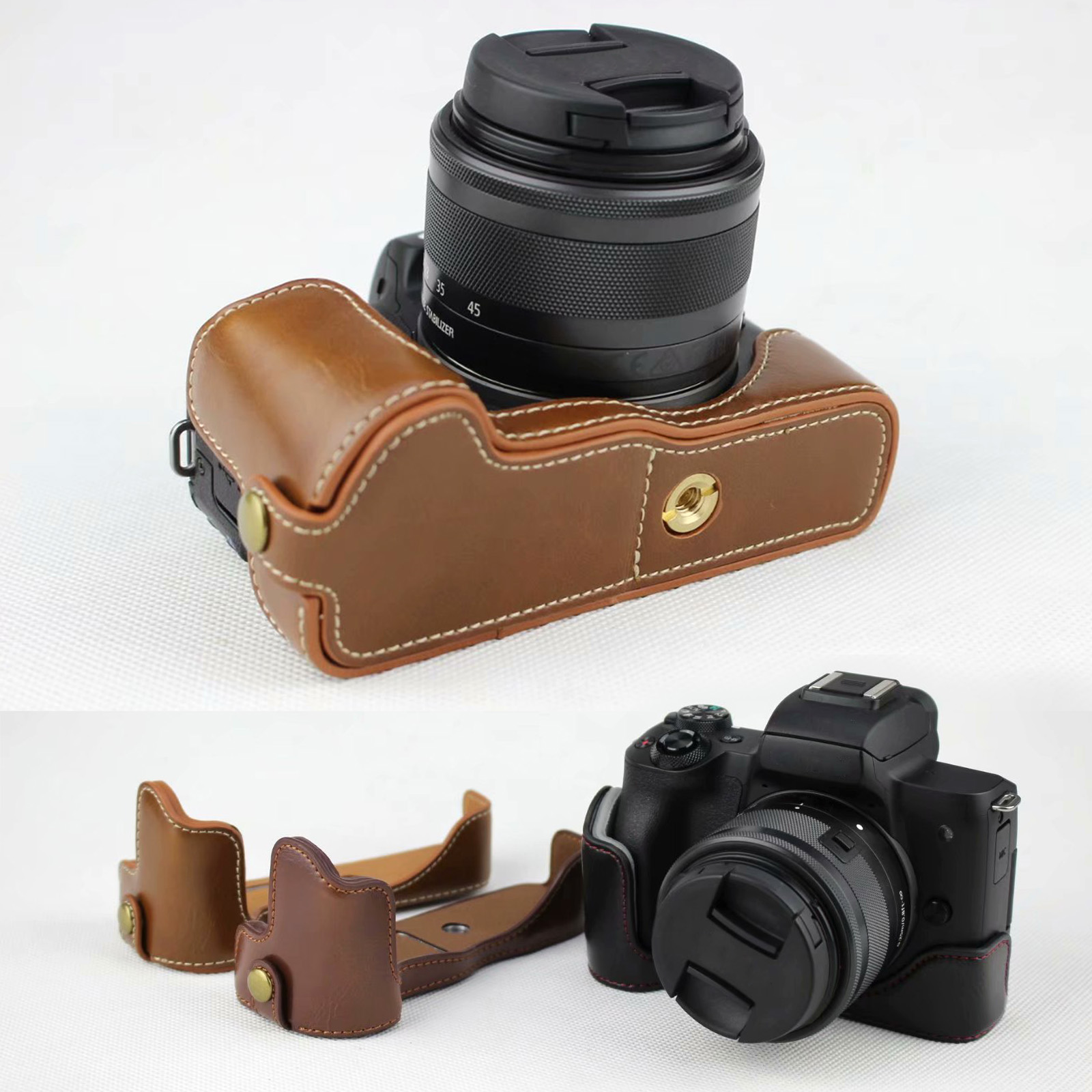 Demi-étui de protection en cui - Canon Camera Eos M50 Mark Ii avis et prix